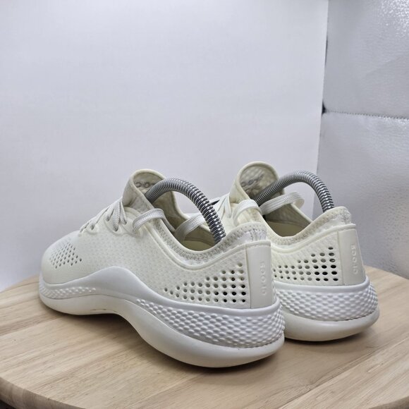 Mens Size 8 - CROCS LiteRide 360 Pacer 206715 Running Casual Shoes White - Picture 7 of 9